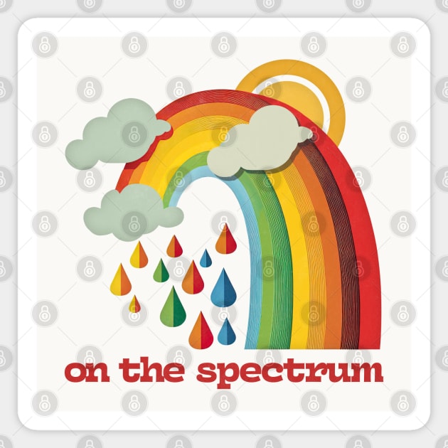 On The Spectrum Sticker by DankFutura